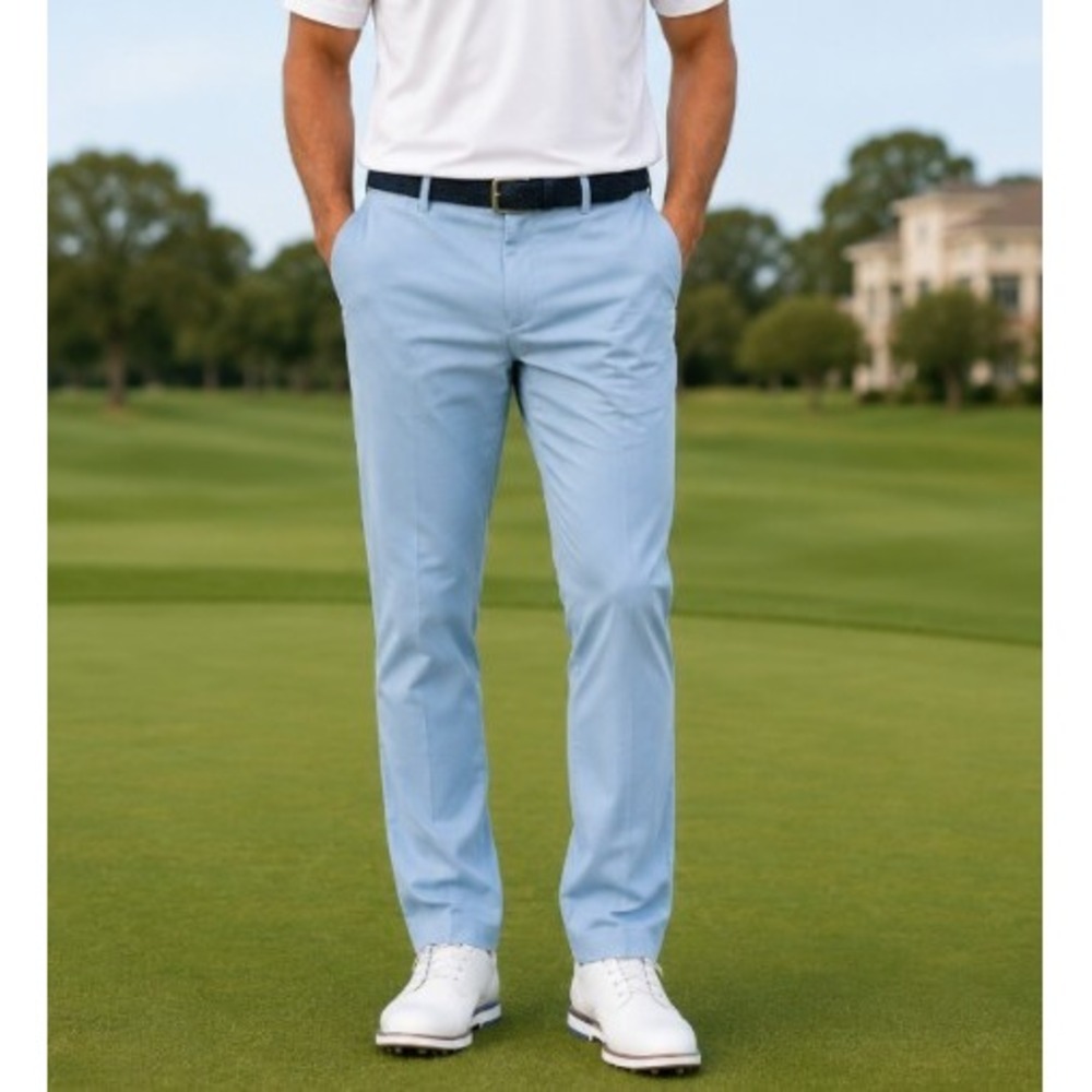 PAHR Fairway Essentials Golf Pants Mens 36 Vapor Blue Straight Stretch Athletic